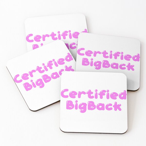 Item preview, Certified Big Back  designed and sold by zombiemama.
