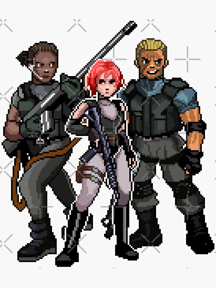 Rick, Regina and Gail (Dino Crisis)