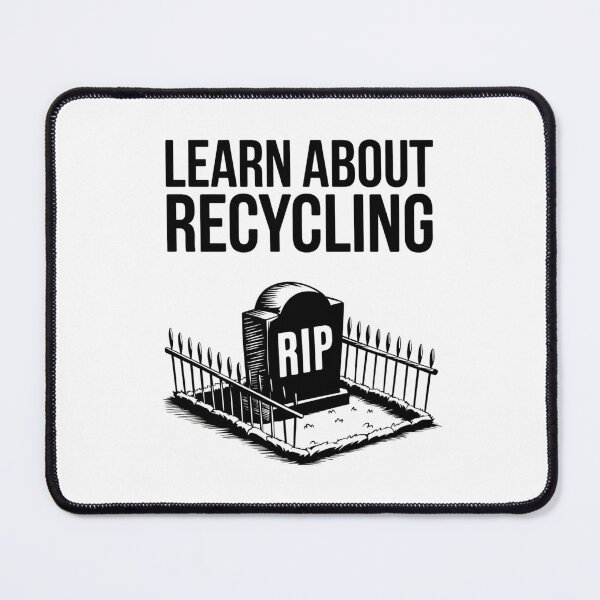 Item preview, Learn About Recycling, Graves, and Tombstones - Educational & Thoughtful designed and sold by Colorful-Garden.