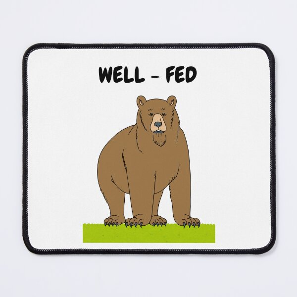 Item preview, Grizzly fat bear designed and sold by SimpleUla.