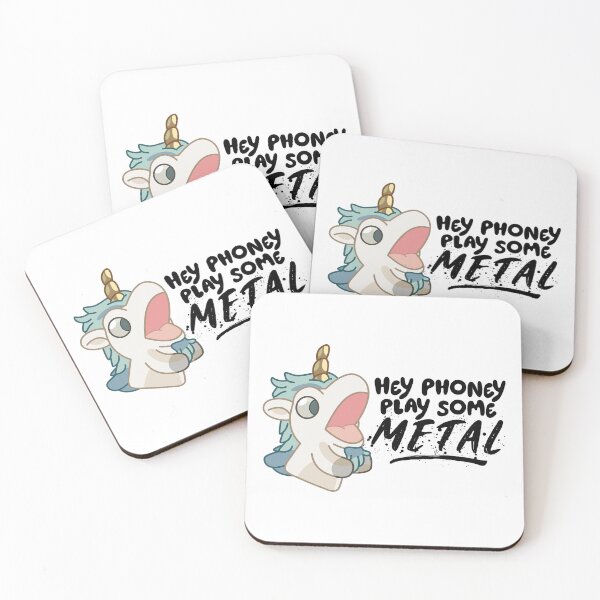 Artikelvorschau, Unicorse - Hey Phoney, spiel etwas Metal entworfen und verkauft von windphotodesign.