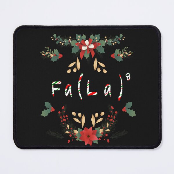 Item preview, FA (LA)8 Math Teacher Christmas Music designed and sold by Printed Mistakes.