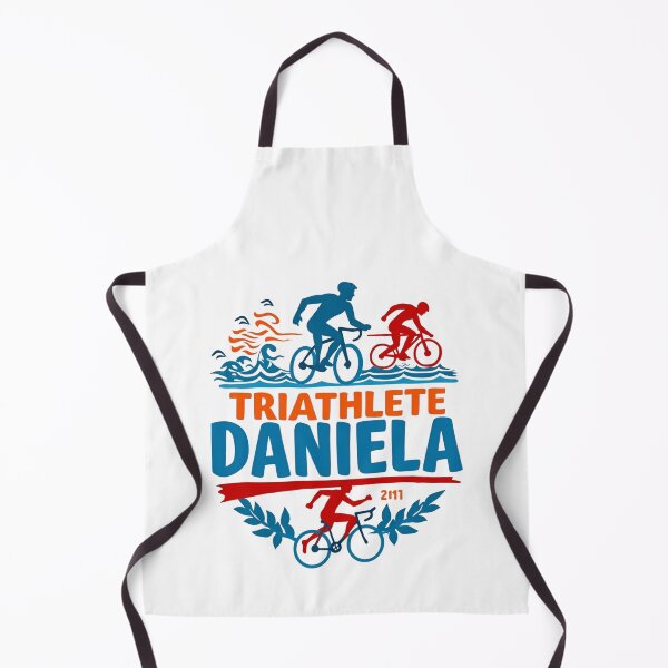Item preview, Dynamic Triathlete Daniela - Swim, Bike, Run designed and sold by Triathlongram.