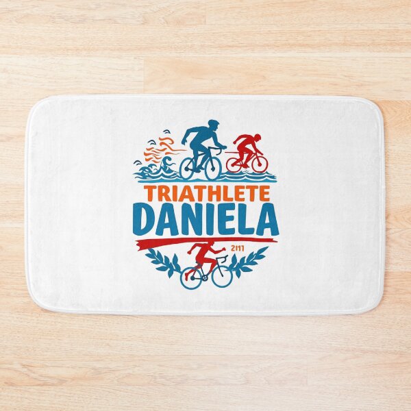 Item preview, Dynamic Triathlete Daniela - Swim, Bike, Run designed and sold by Triathlongram.