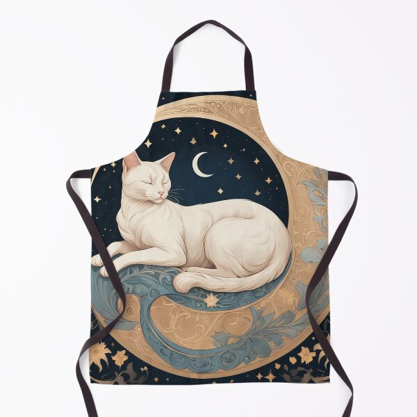 Item preview, Cat Sleeping on the Moon designed and sold by NacreArt.