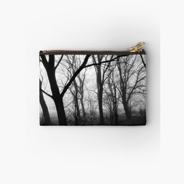Item preview, Winter trees in fog, monochrome designed and sold by paulboizot.