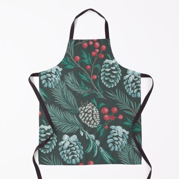 Item preview, Snowy Pinecones and Berries Design designed and sold by pnidesign.
