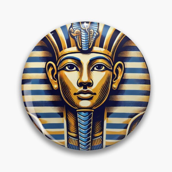 Item preview, Ancient Egyptian symbol, Pharaoh's Headdress (Nemes),  Artifacts of Egypt, Amulet,  designed and sold by Afrocarribe.