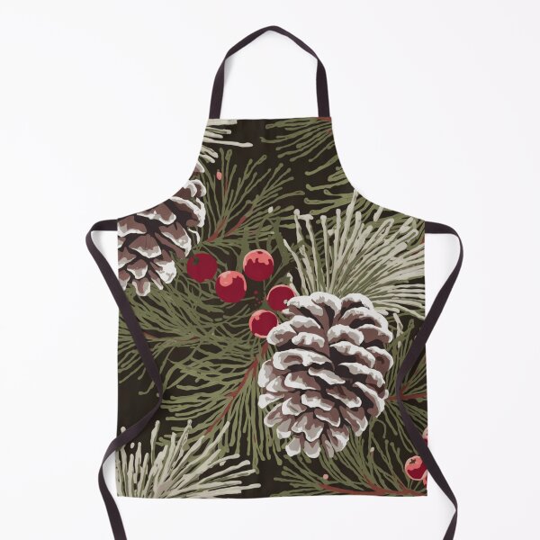 Item preview, Snowy Pinecones and Berries Design designed and sold by pnidesign.