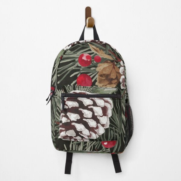 Item preview, Snowy Pinecones and Berries Design designed and sold by pnidesign.