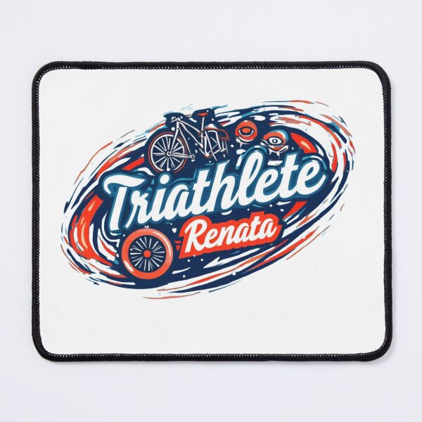 Item preview, Dynamic Triathlete Renata - Swim, Bike, Run designed and sold by Triathlongram.