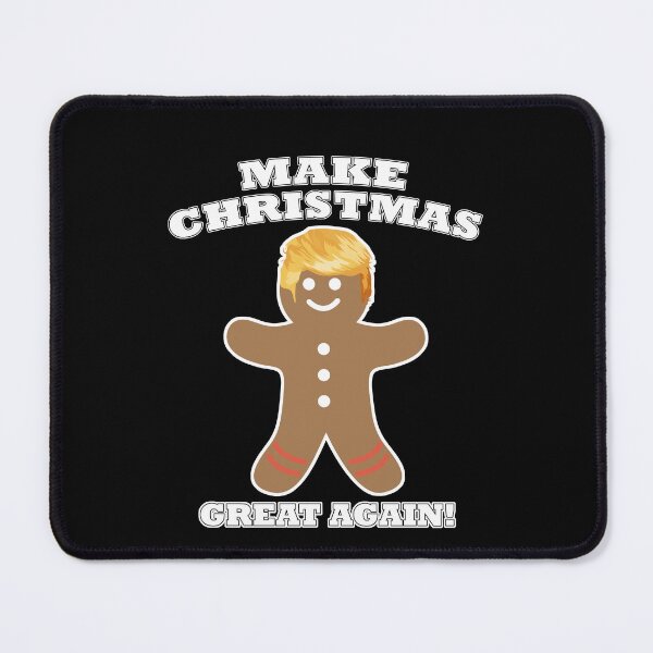 Item preview, Make Christmas Great Again Gingerbread Man Trump Hair Vance '24 Retro 2024 24 designed and sold by arcadetoystore.
