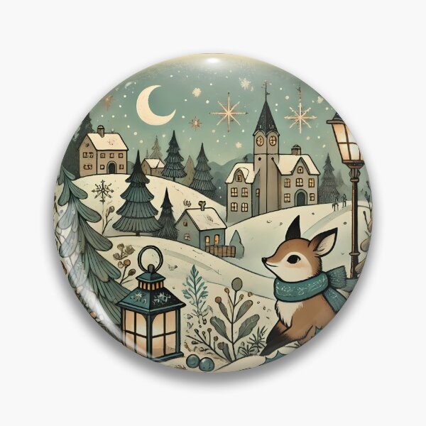 Artikelvorschau, Weihnachtsgrüße - Europäische Winterkarte entworfen und verkauft von ArizonaWitches™ .