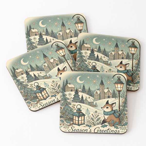Item preview, Season's Greetings - European Winter Card designed and sold by ArizonaWitches.
