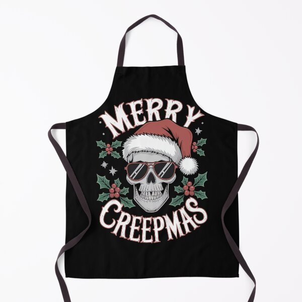 Item preview, Merry Creepmas: Skull in Sunglasses Funny Horror Christmas designed and sold by SpookshowDesign.