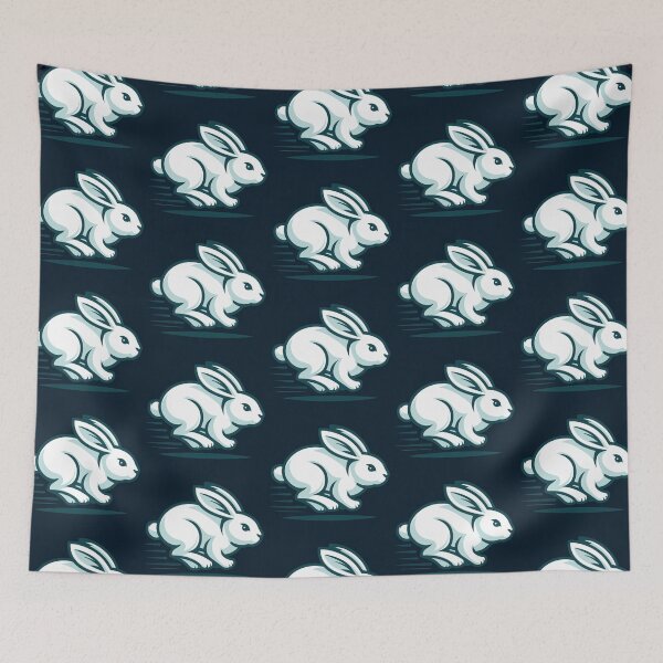 Item preview, Follow the white Rabbit Bunny Hare Follow me  designed and sold by Cr320.