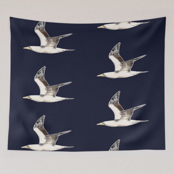 Item preview, Masked Booby Flying White Alternate Design  designed and sold by designsasstultd.