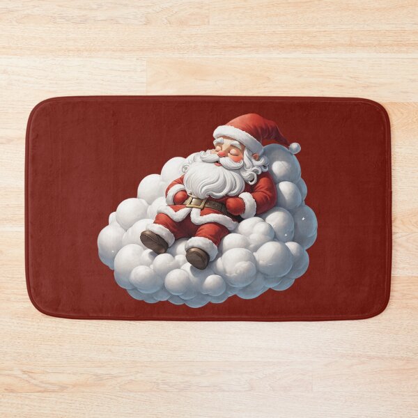 Item preview, Santa Claus Sleeping on a Cloud designed and sold by NacreArt.