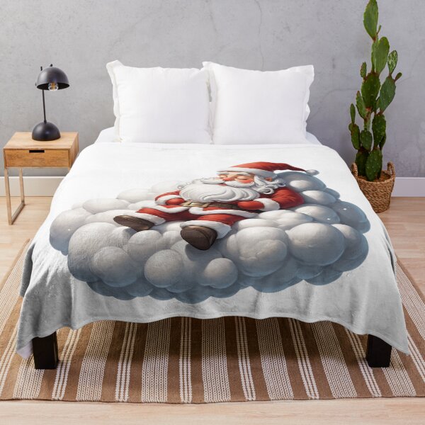 Item preview, Santa Claus Sleeping on a Cloud designed and sold by NacreArt.