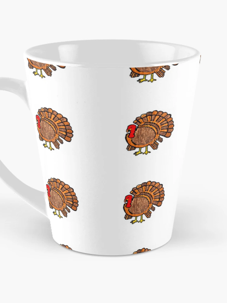 Thumbnail 3 of 4, Coffee Mug, Turkey designed and sold by Rachel the Artist .