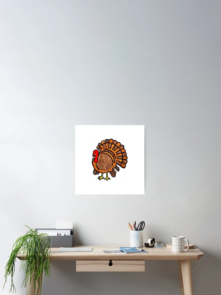 Thumbnail 2 of 3, Poster, Turkey designed and sold by Rachel the Artist .