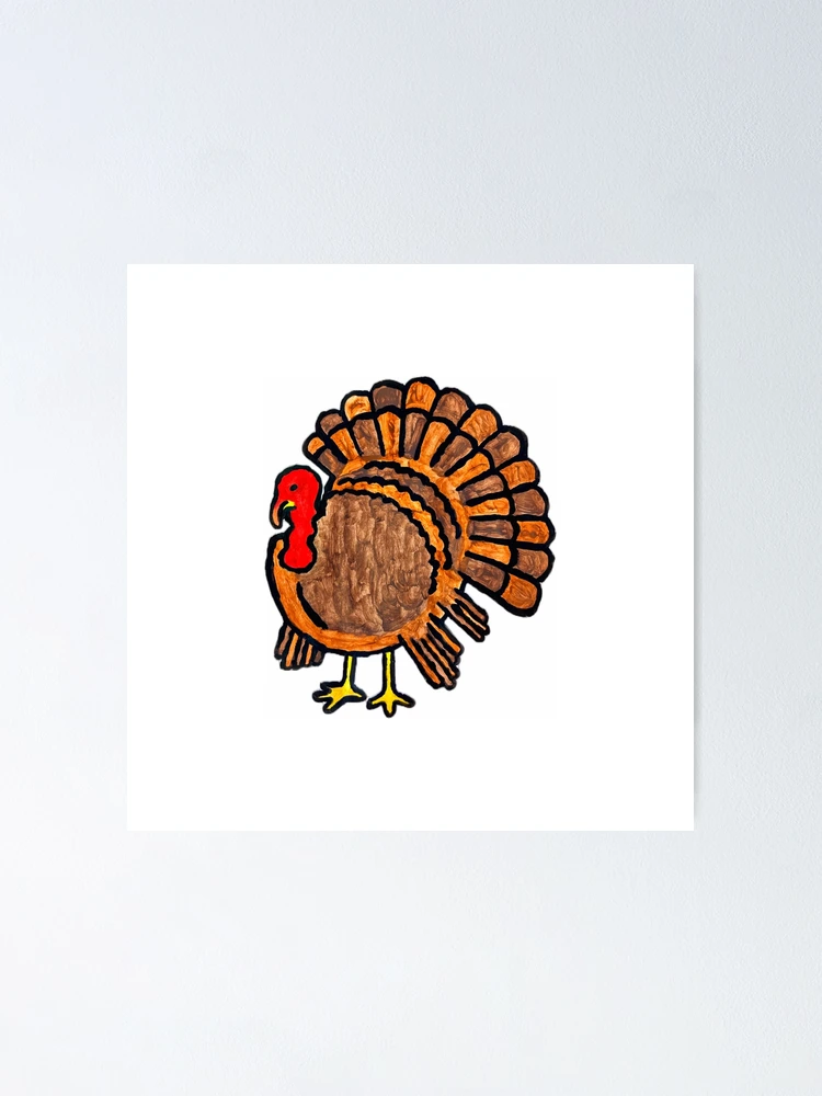 Thumbnail 1 of 3, Poster, Turkey designed and sold by Rachel the Artist .