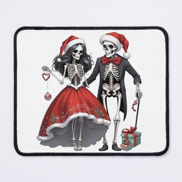 Item preview, Skeletal Christmas Romance designed and sold by NacreArt.