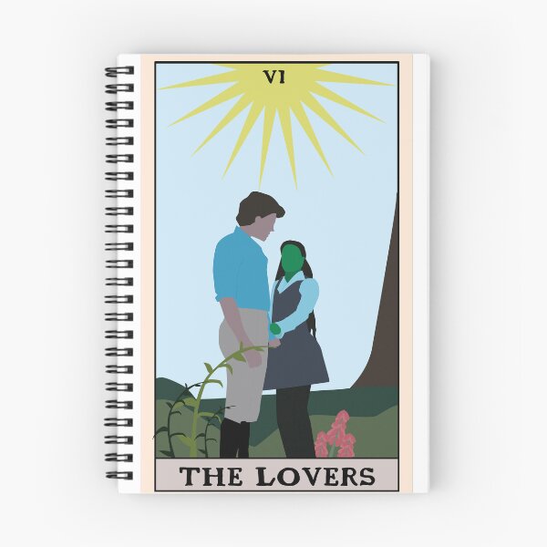 Item preview, Tarot - The lovers - Elphaba and Fiyero designed and sold by calesita-art.