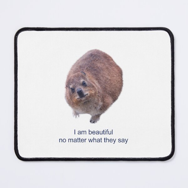 Item preview, Copy of Rock Hyrax Photo - Dassie | Self-Love Cute Vampire Potato designed and sold by matchamoonshop.