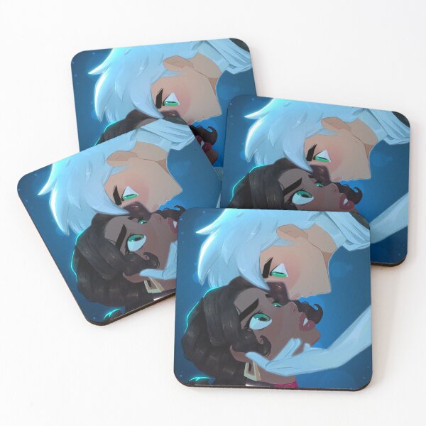 Item preview, Ghost King and Red Huntress designed and sold by BreakfastAtMiles.