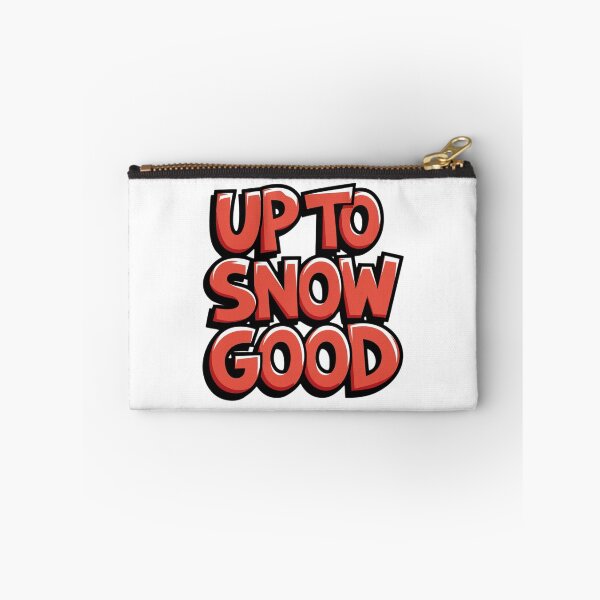 Item preview, Christmas Puns/Up To Snow Good/Funny Christmas Quotes designed and sold by RadiantRoost.
