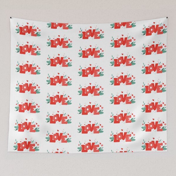 Item preview, LOVE Happy Valentines Day designed and sold by CHERRY--SHOP.