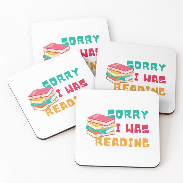 Item preview, "Sorry, I Was Reading: A Book Lover's Statement" designed and sold by CraftedShip1.