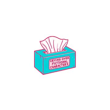 Vorschaubild zum Design Weinen über einer Taschentuchbox mit fiktiven Figuren von maistrokes
