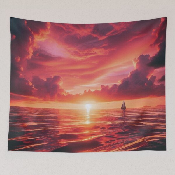 Item preview, Beautiful sunset designed and sold by mahmoudfarrag.