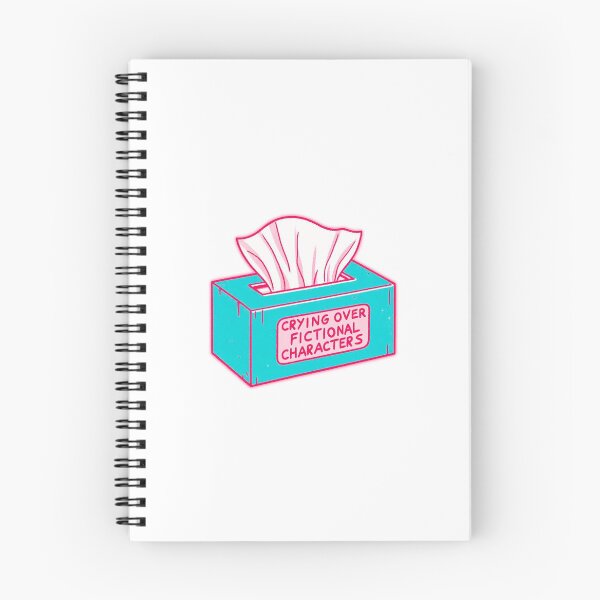Item preview, Crying over fictional characters tissue box designed and sold by maistrokes.
