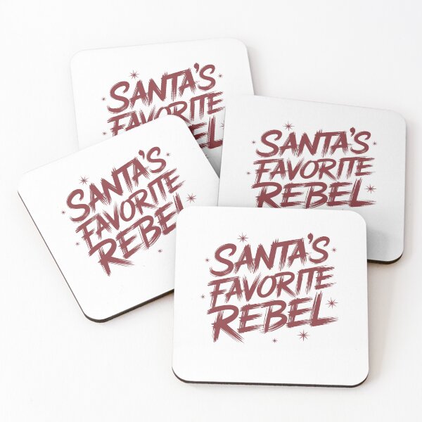 Item preview, Santa's Favorite Rebel/Christmas Rebel/Santa Claus Rebel designed and sold by RadiantRoost.
