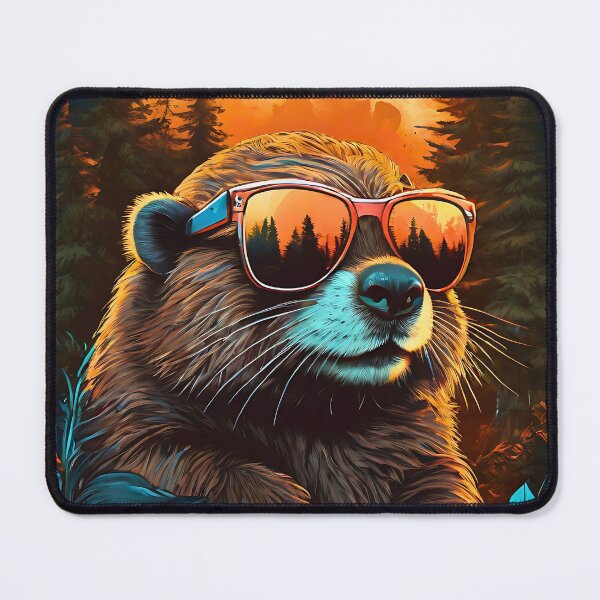 Artikelvorschau, Bober mit Sonnenbrille entworfen und verkauft von Marcicev-Bojan.