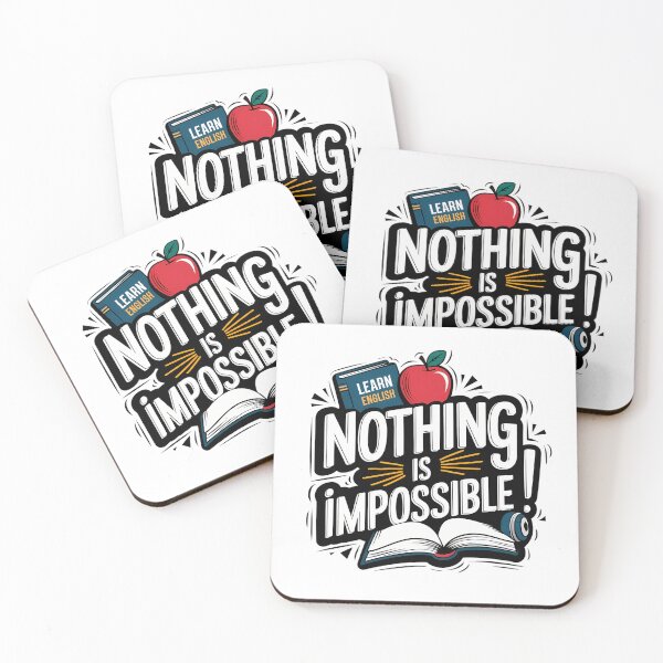 Item preview, We can say that nothing is impossible! learning English or other things.... designed and sold by P2Genies.