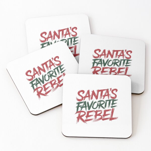 Item preview, Santa's Favorite Rebel/Christmas Rebel/Santa Claus Rebel designed and sold by RadiantRoost.