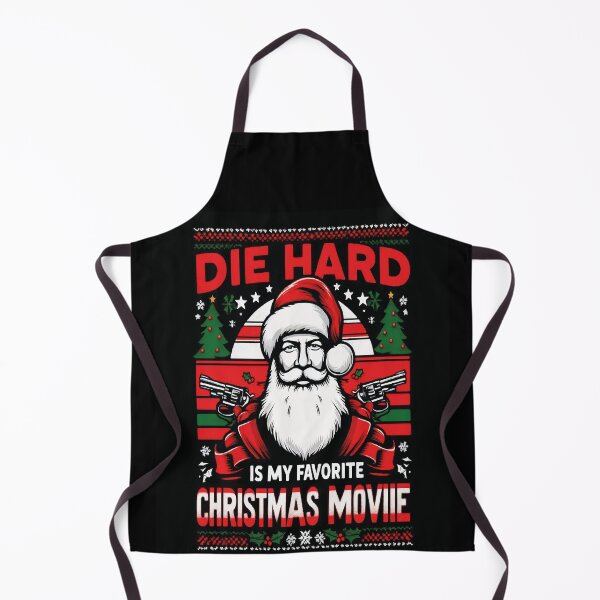 Item preview, Die Hard Is My Favorite Christmas Movie – Festive Sweater-Inspired T-Shirt designed and sold by rayaARTs.