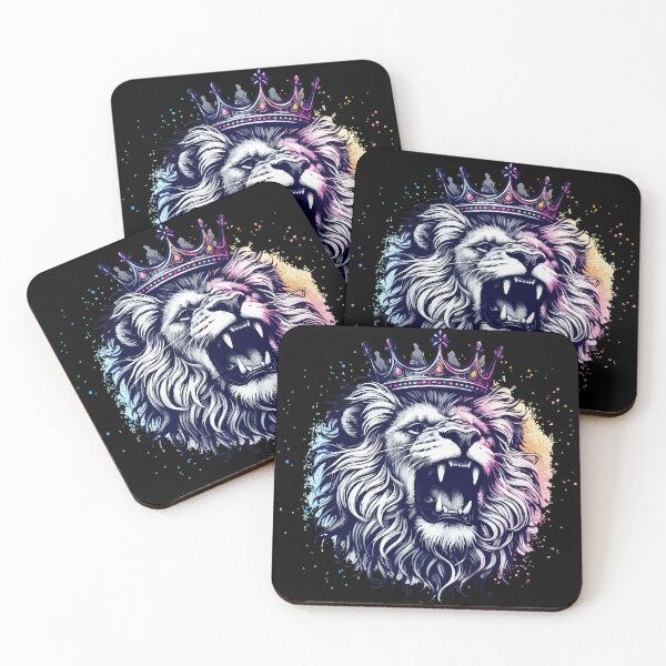 Item preview, Lion King African Colorful designed and sold by TomFrontierArt.