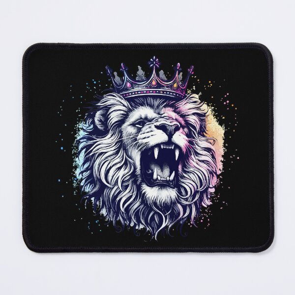 Item preview, Lion King African Colorful designed and sold by TomFrontierArt.