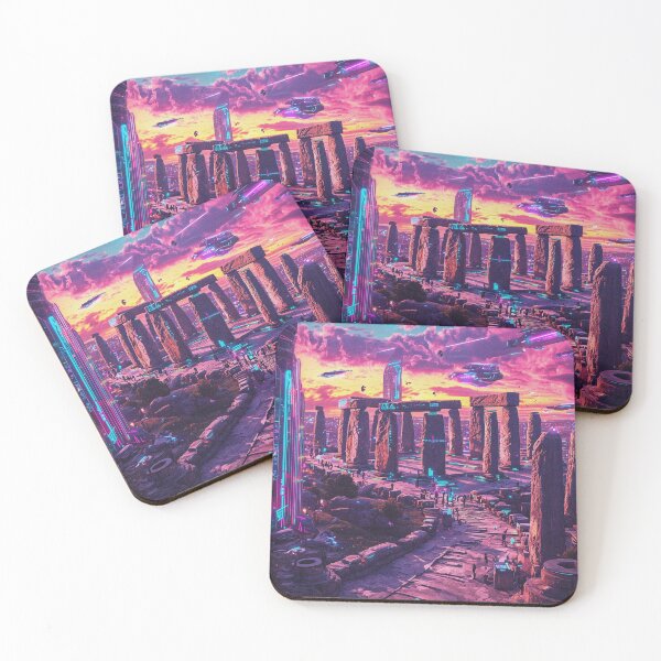 Item preview, Cyberpunk Stonehenge designed and sold by FuturiTravel.