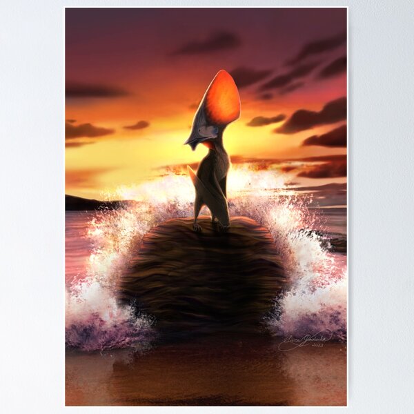 King Tupandactylus Paleoart Poster