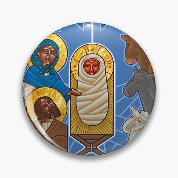 Item preview, Icon of the Nativity of Our Lord designed and sold by LutheranIcons.