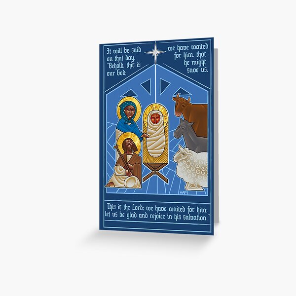 Item preview, Icon of the Nativity of Our Lord designed and sold by LutheranIcons.