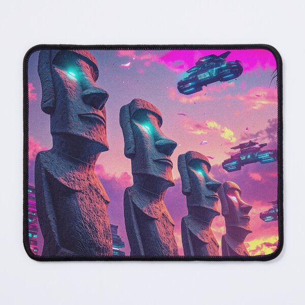 Artikelvorschau, Rapa Nui (Osterinsel) – Cyberpunk entworfen und verkauft von FuturiTravel.