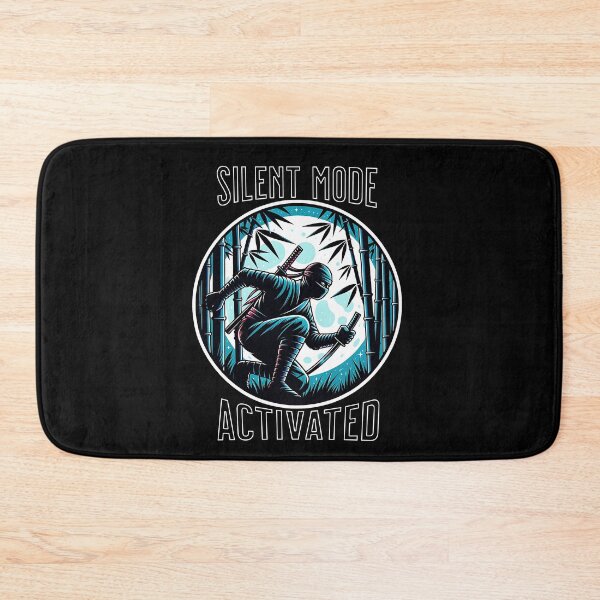 Item preview, Ninja Silent Mode Activated – Perfect for Introverts designed and sold by MagChoCreations.