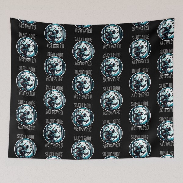 Item preview, Ninja Silent Mode Activated – Perfect for Introverts designed and sold by MagChoCreations.